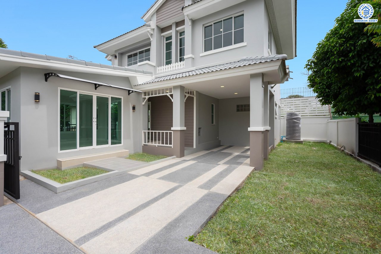 บ้านมือสองตกแต่งใหม่ แบรนด์ LH ม.มัณฑนา ราชพฤกษ์ เนื้อที่ 57.4 ตร.ว. ฟังก์ชัน 3 ห้องนอน 2 ห้องน้ำ จอดรถได้ 2 คัน พร้อมห้องอเนกประสงค์ 1 ห้อง สามารถปรับเปลี่ยนเป็นห้องทำงาน หรือห้องนอนได้ตามความต้องการ Facilities ตอบโจทย์ทุกกิจกรรม! บนทำเลใกล้วงเวียนพระราม5 เซ็นทรัลเวสต์เกต และรถไฟฟ้า "สถานีบางรักน้อยท่าอิฐ"